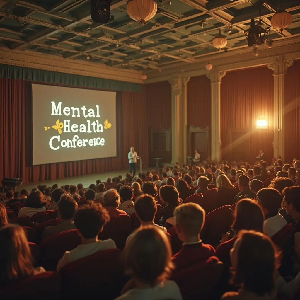 Conferencia sobre salud mental